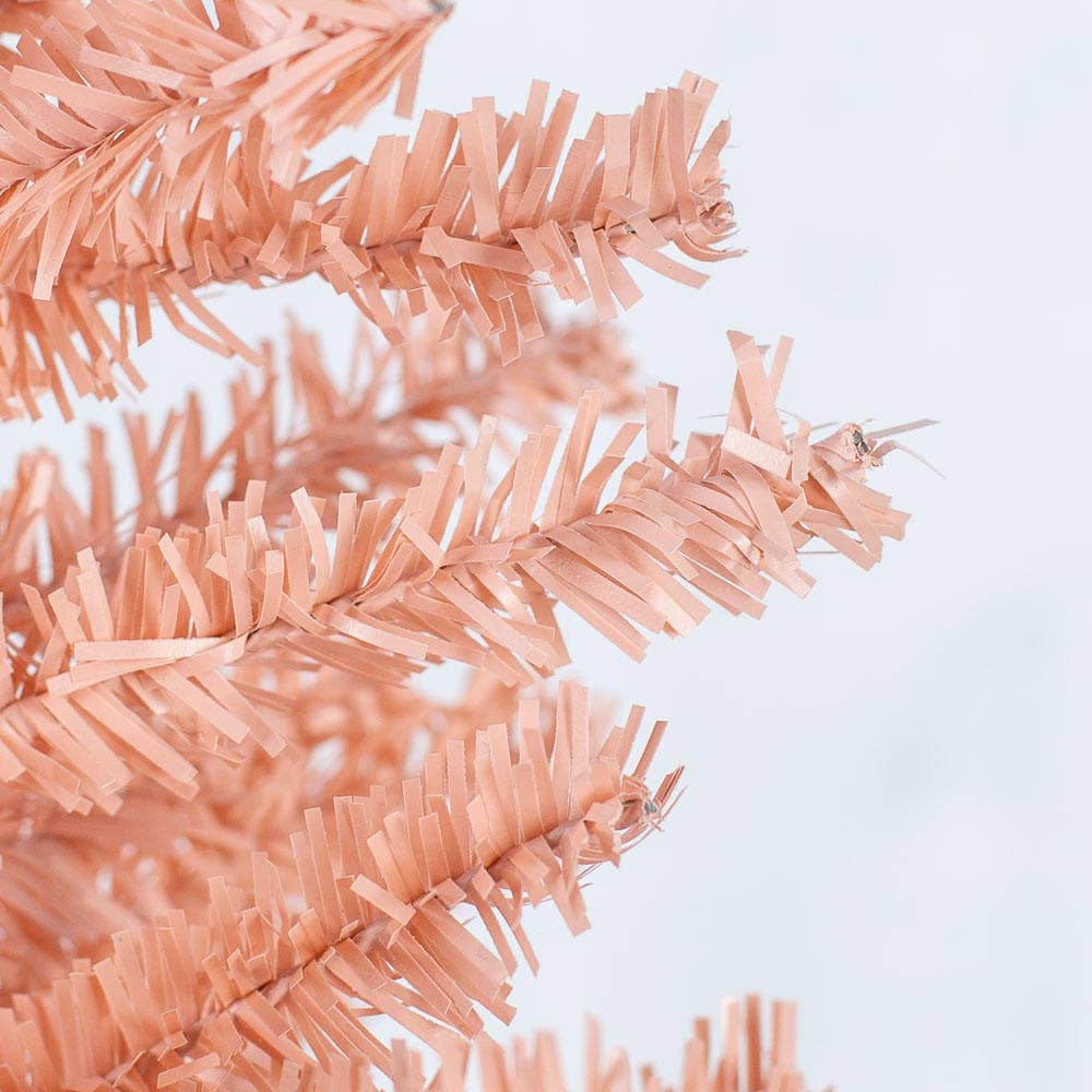 Factory Direct Craft - Wholesale Artificial Christmas Tree - 15" Designer Pink Small Artificial Pine Tree1