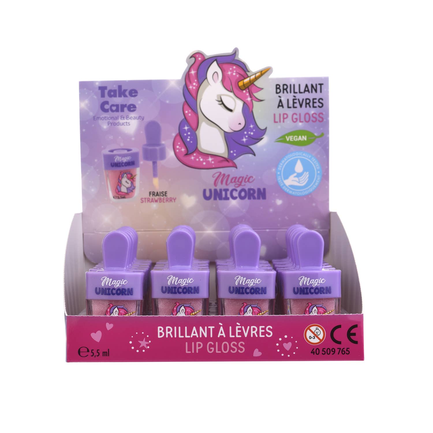 Takecare - Wholesale Lip Gloss - Unicorn - Ice Lip Gloss