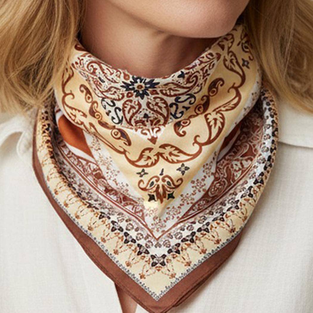 3AM BY H&D ACCESSORIES - Vente Bandana – femme - Paisley & Bandana Oriental Arabesque5