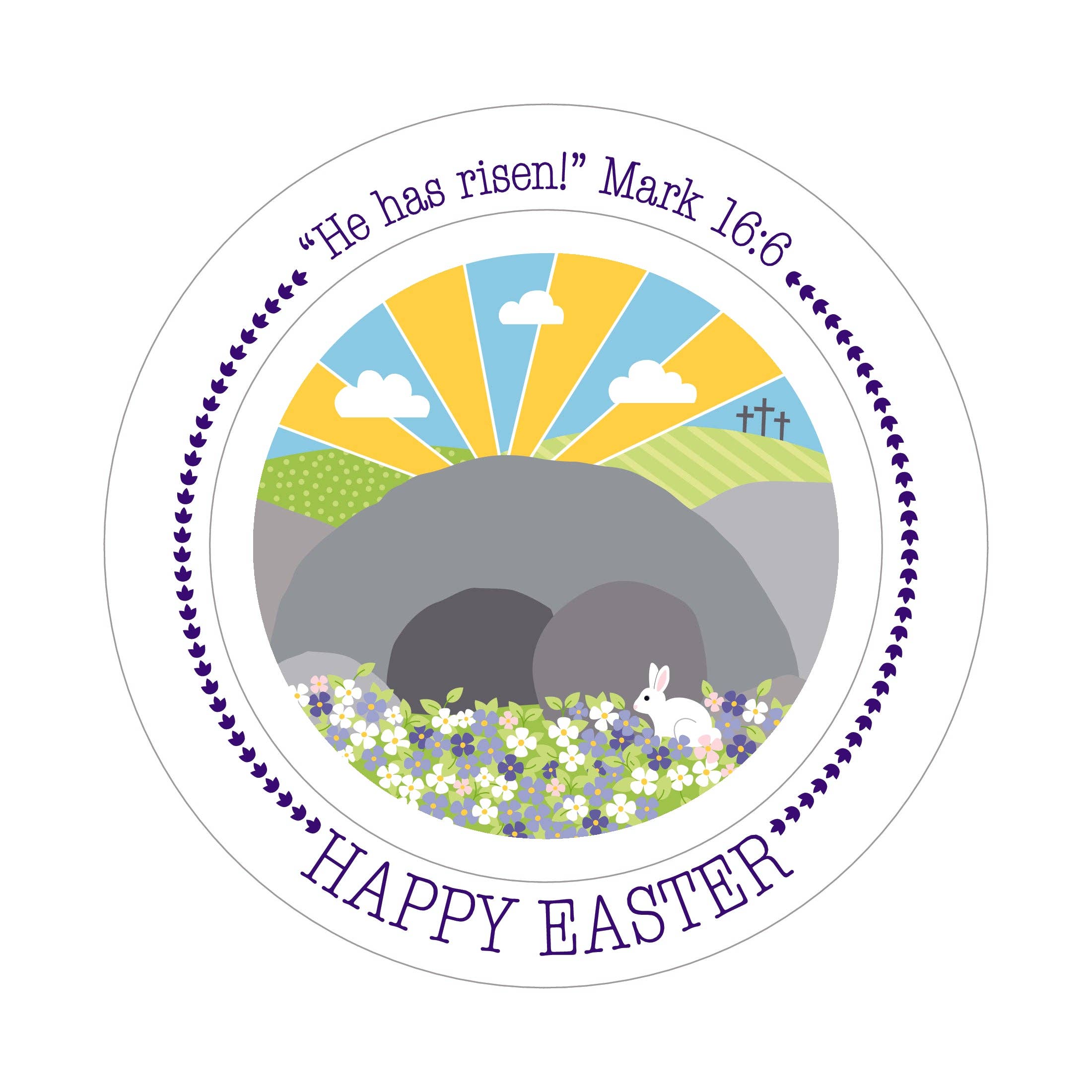 Fruit-Full Kids – Serviço de loiça - Crianças e bebés por atacado – Conjunto de Prato e Tigela de Páscoa1