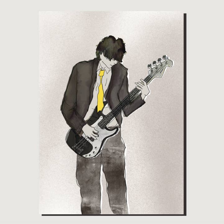 Grußkarte RHYTHM OF ME für den Großhandel von madame.peng