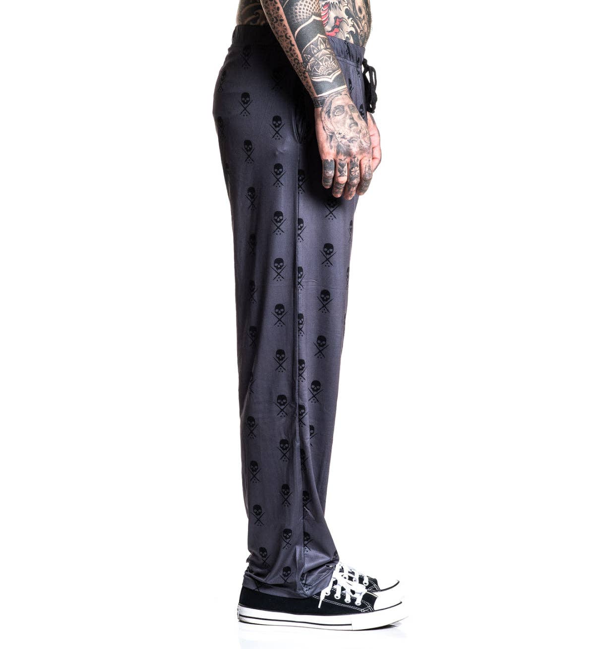 Sullen Clothing - Wholesale Sleepwear Bottom - Men's - Badge Pajama Pant - Grey3