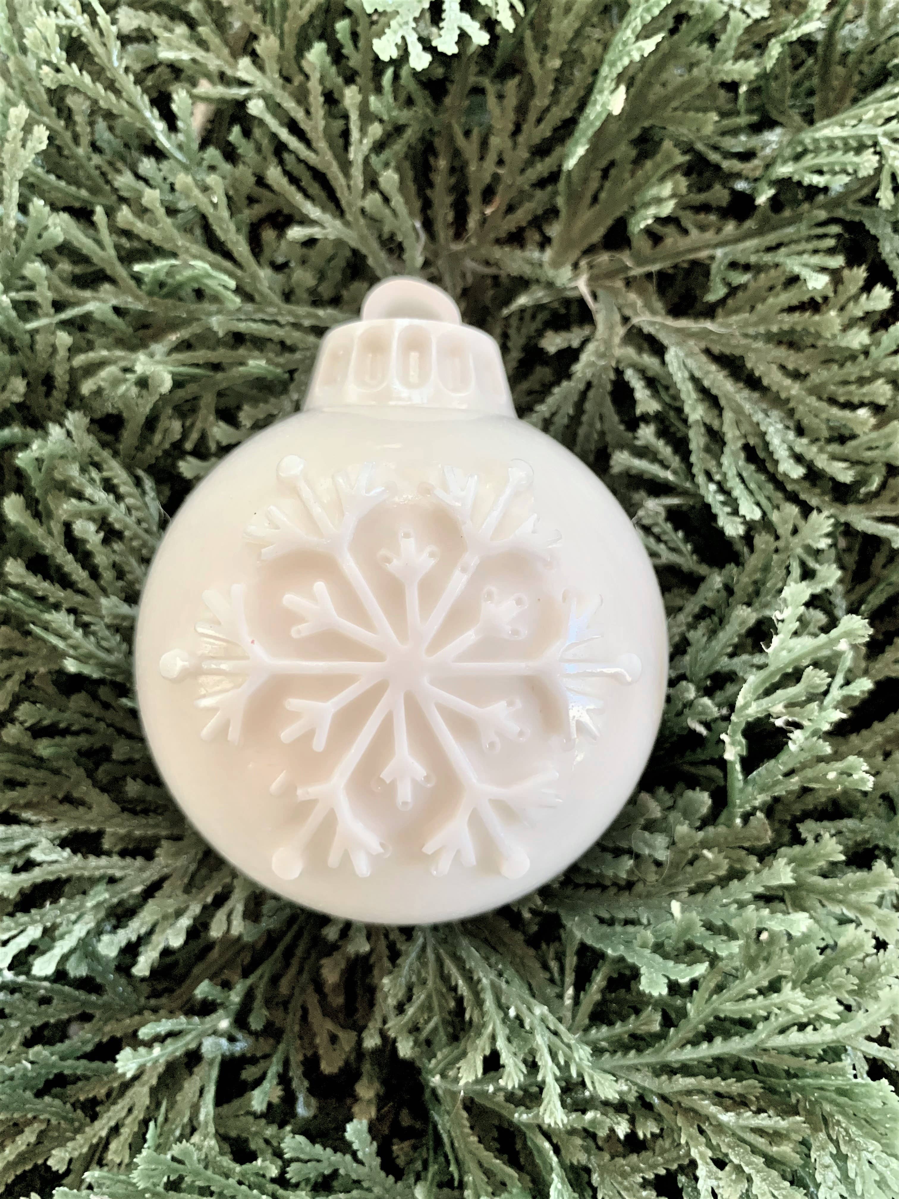 Plunk Soap and Candle Company – wholesale Bar Soap – Ornament Snowflake Soap | Gift Soap |  Favors | Guest Soaps4