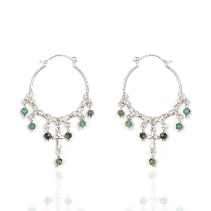 Esme Hoop Earrings for wholesale by VSA Designs Inc.