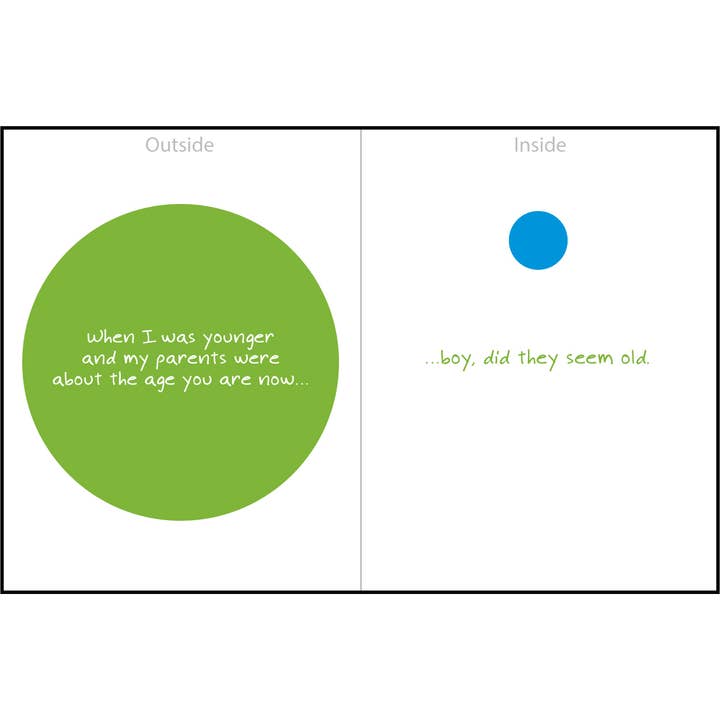 Carte de vœux « Est-ce qu'ils semblent vieux » pour la vente par Zippernut Press™