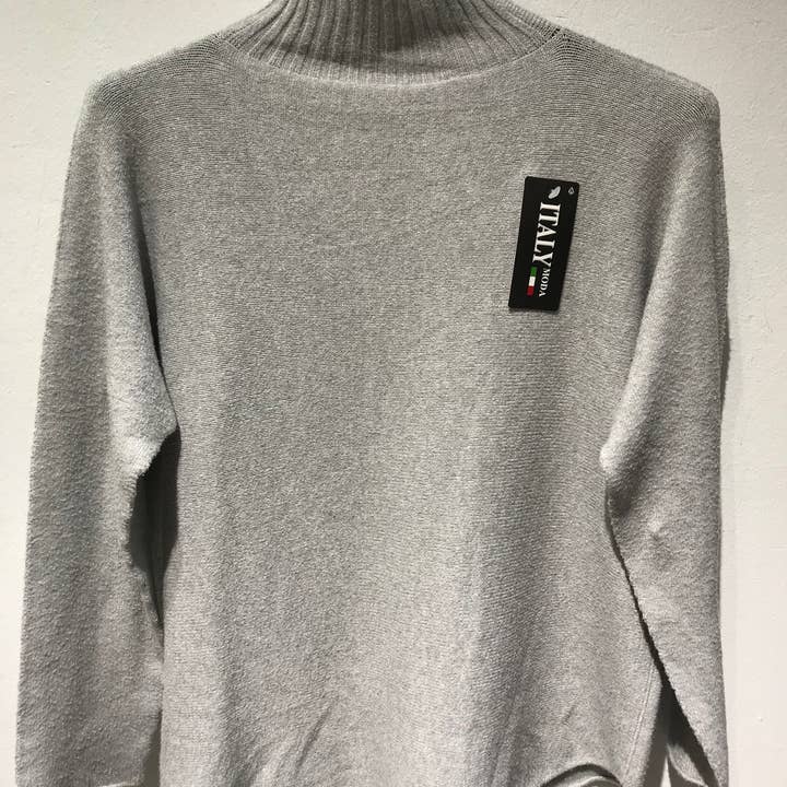 Only Yuan - Wholesale Knit Sweater - Women's - ref8010 half-neck jersey5