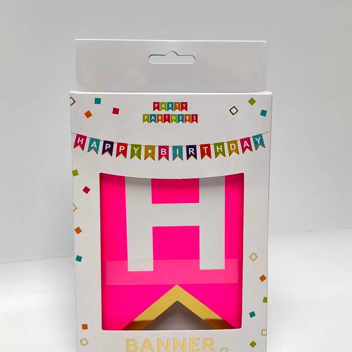 Party Partners – wholesale Party sign/banner – Bold and Bright Birthday Banner2