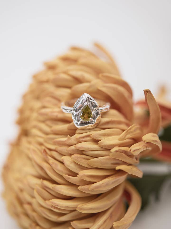 Karley Ring in Zilver voor wholesale door June and Valentina