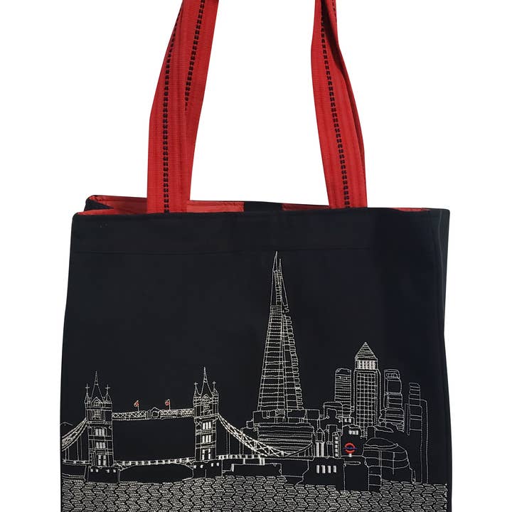 LONDON TOTE BAG for wholesale by Beyond Cushions Corporation
