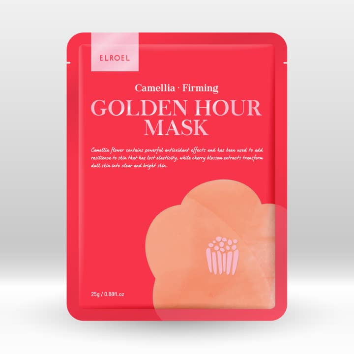 Maschera CAMELIA GOLDEN HOUR - Rassodante per la vendita all'ingrosso da parte di Elroel Korean Cosmetics