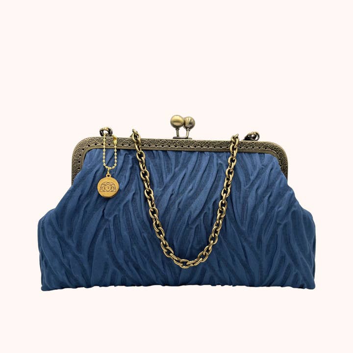 LEA Plissé Bleu pour la vente par Giratine