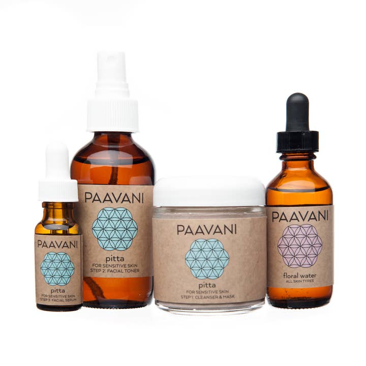 Pitta Skincare Ritual – Cooling Ayurvedic Routine for wholesale by PAAVANI Ayurveda