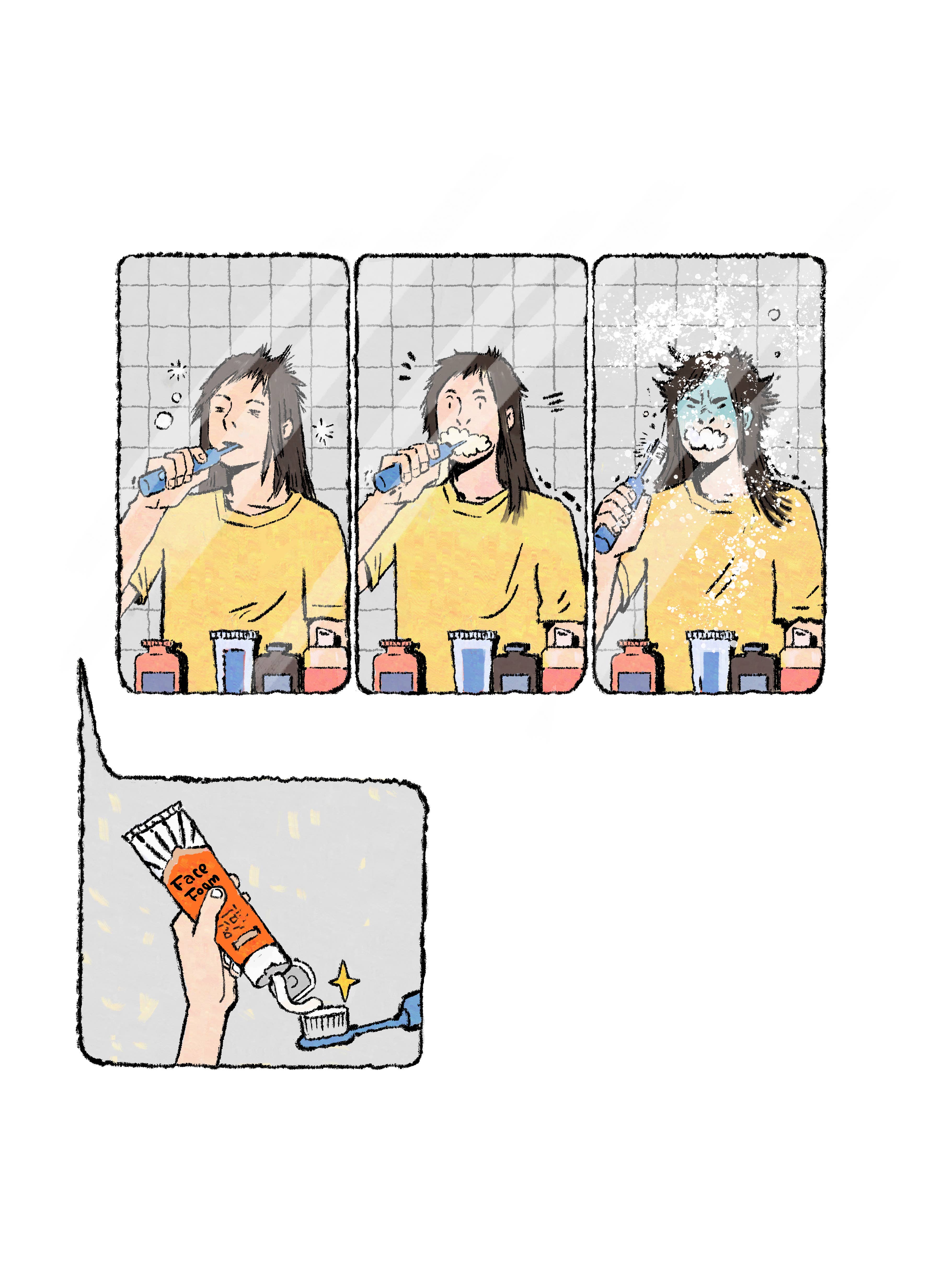 Bulgilhan Press - Wholesale Comic Book - Slices of Life: A Comic Montage by Qu2