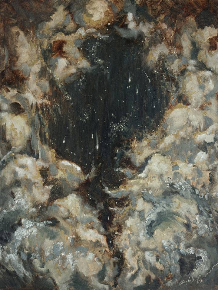 A Firmament in the Midst of the Waters - Art Print for wholesale by Elizabeth Bowman Studio