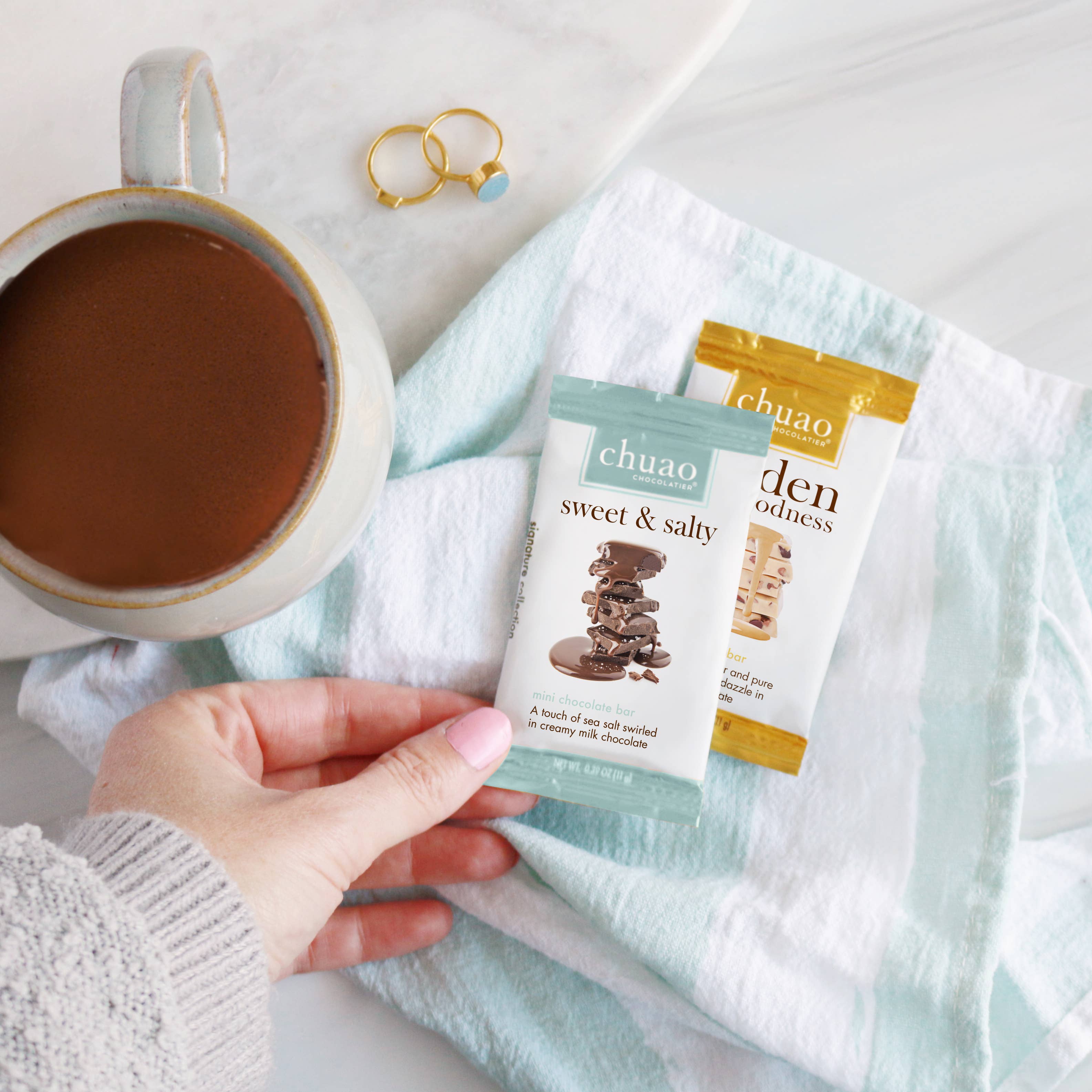 Chuao Chocolatier - Wholesale Chocolate Bar - Sweet & Salty - Caddie Mini Bar4