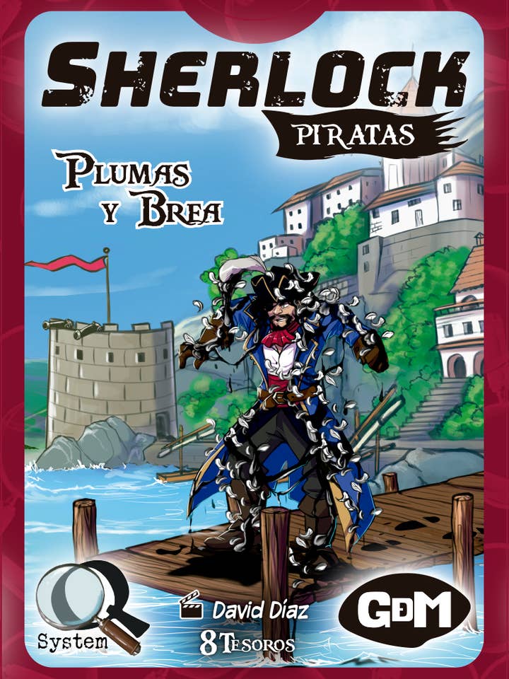Sherlock Pirates : Plumes et poix pour la vente par GDM Games