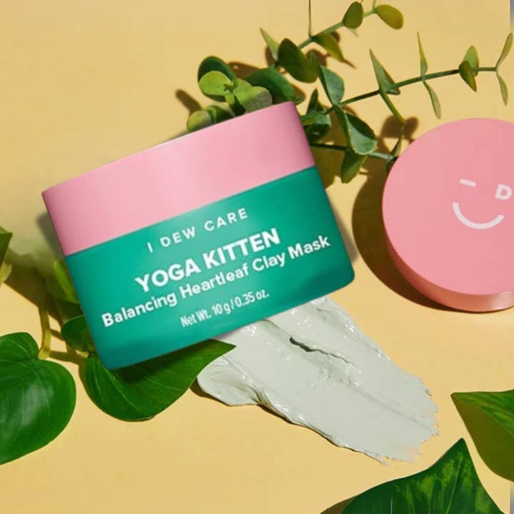 Best Beauty Group - Wholesale Skincare Face Mask - I DEW CARE MINI Yoga Kitten Balancing Clay Mask