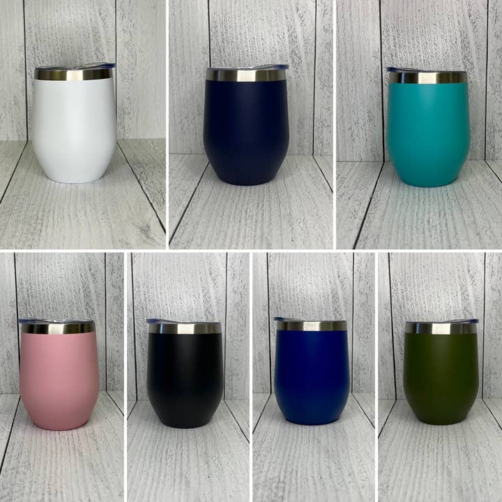 KW Laser Supplies - Wholesale Insulated Mug/Tumbler - Wine Tumbler - 12oz13