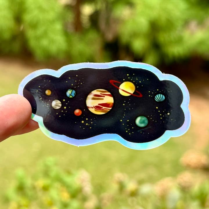 Uncle Dunc's Sticker Shoppe - Wholesale Sticker - Solar System {sticker}0