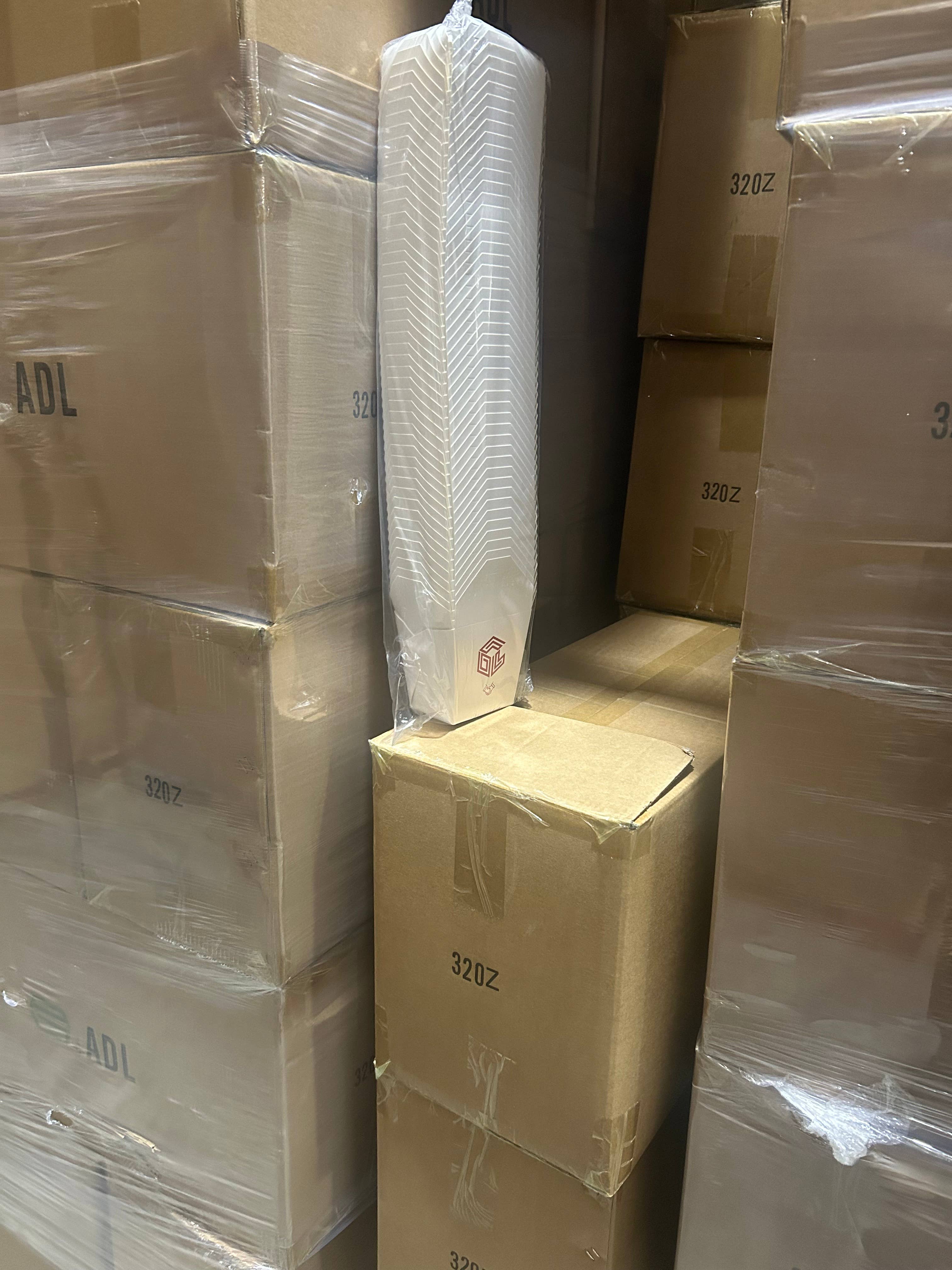 GW Restaurant Supplies - Vendita all'ingrosso Contenitori per alimenti - Contenitore per riso da asporto bianco 400 pezzi 16 oz, scatola di qualità1