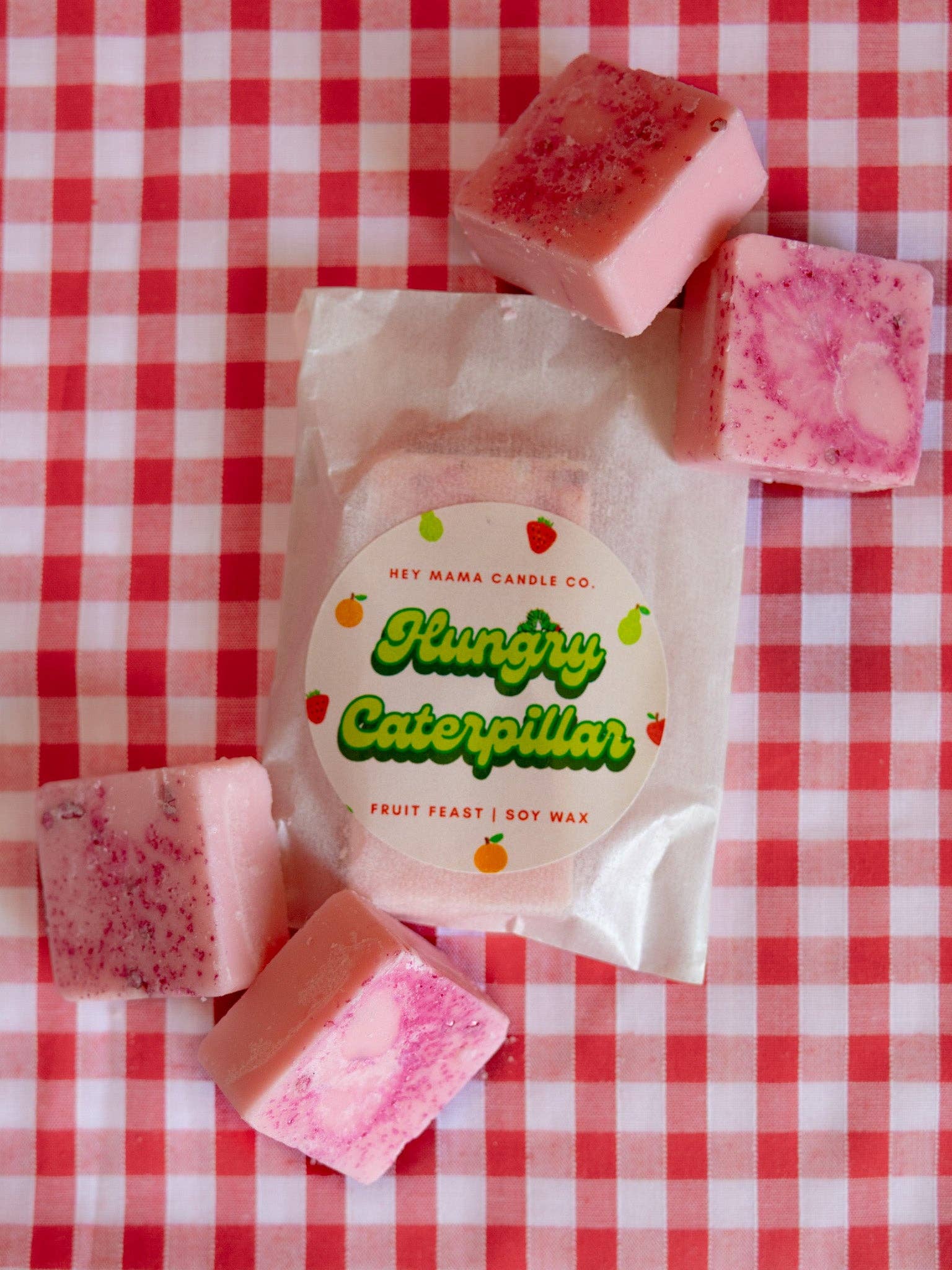 Hey Mama Candle Co. - Vente Fondants - Fondants parfumés Chenille affamée1