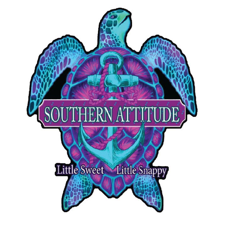 Southern Attitude - Wholesale Sticker - CD-4 Snappy Decal