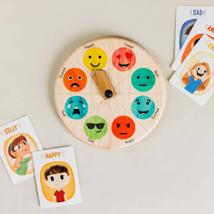Mirus Toys – wholesale Wood toy – Child – Emotion Wheel2