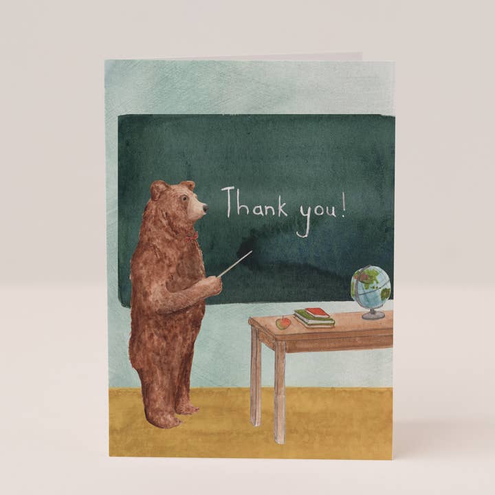 Mister Peebles – Großhandel Dankeskarten – Danke Lehrer-Karte1