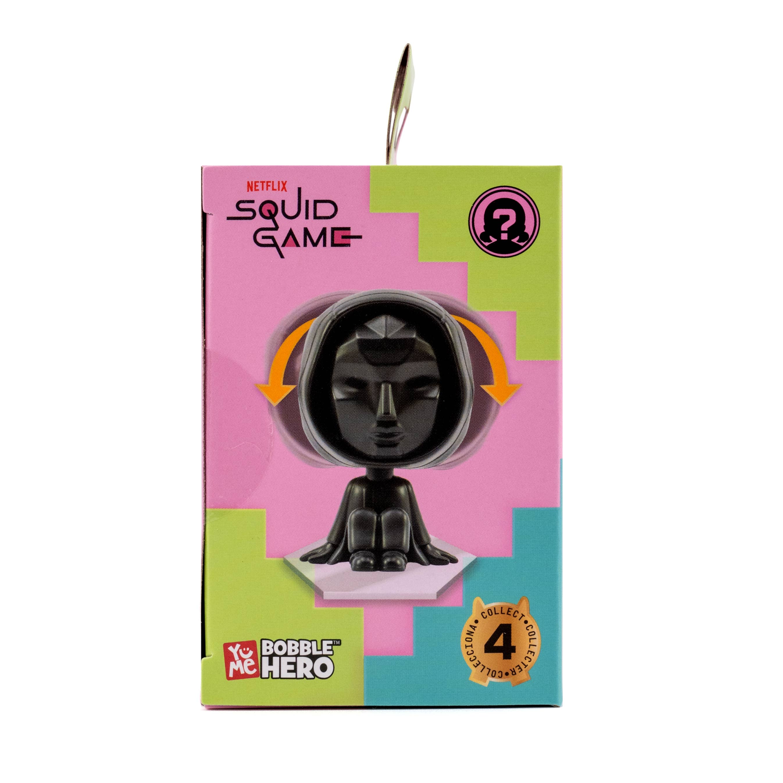 Toys Matter Inc. - Vente Figurine – enfant - Squid Game Bobble Hero - Boîte aveugle CDU3