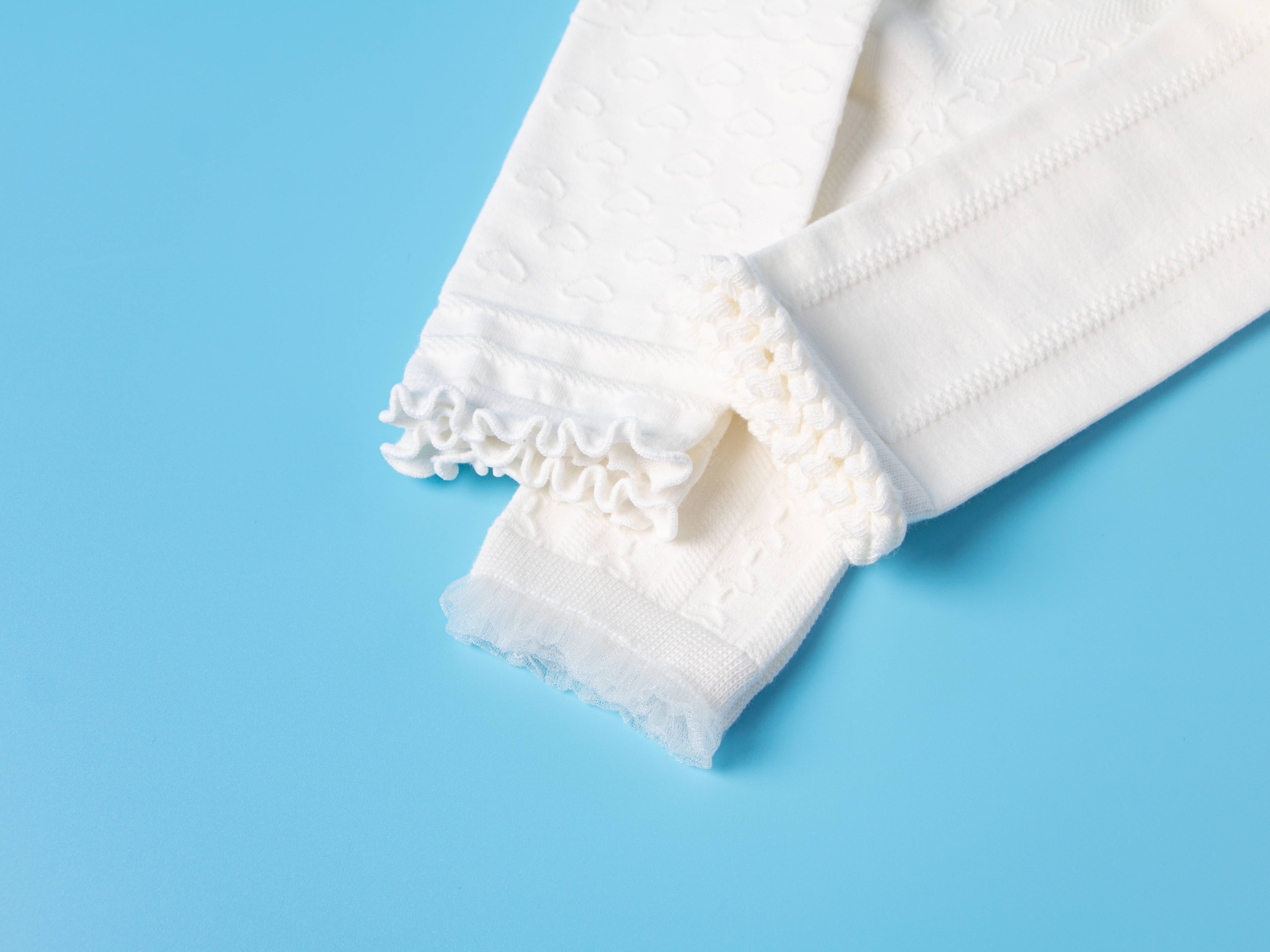 Marc JoJo - Vendita all'ingrosso Calzini - Donna - Marc JoJo calzini bianchi vintage stile Lolita a metà polpaccio1