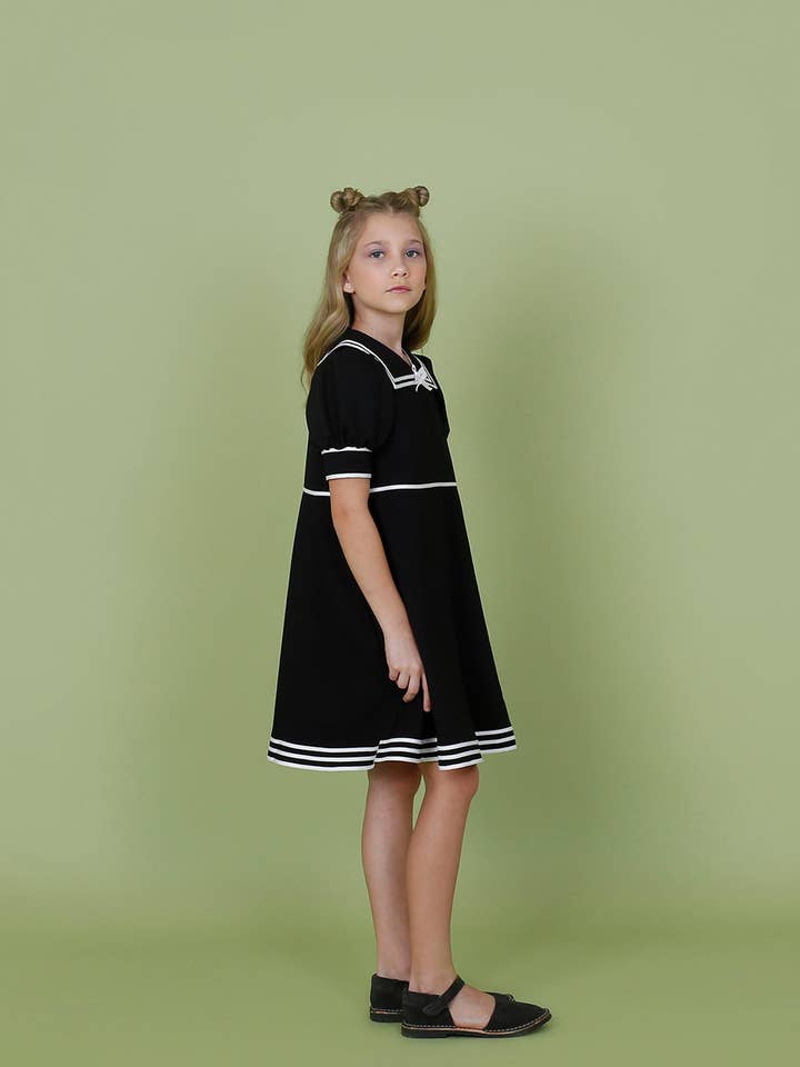 Aisabobo - Wholesale Dress - Kids - Selene dress (black)3