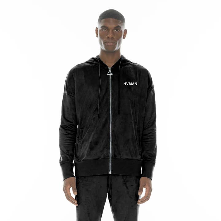 MIKROFASER-HOODIE IN SCHWARZ für den Großhandel von Cult of Individuality