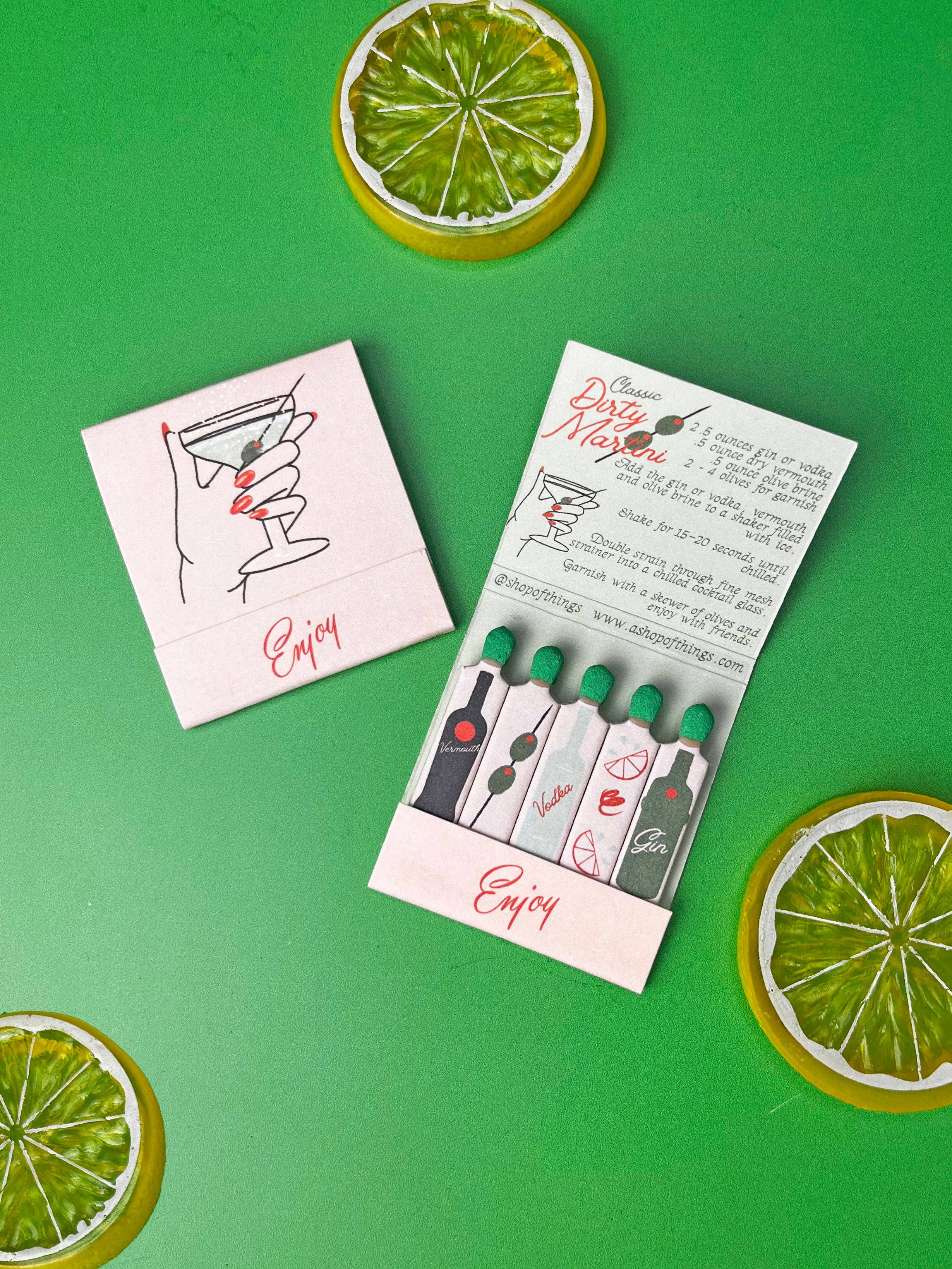 A Shop of Things – wholesale Matches – Martini Matches0