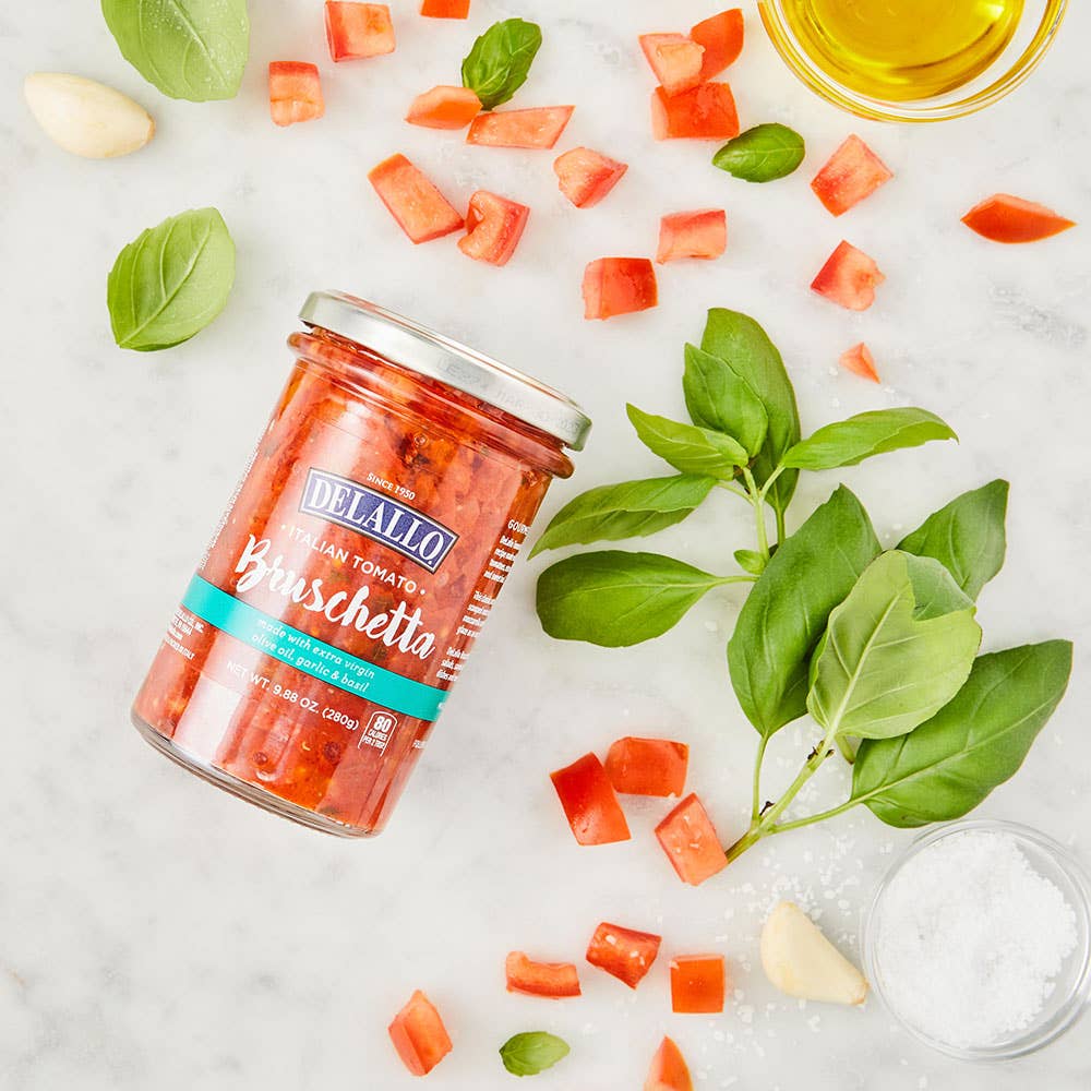 Delallo - Wholesale Pasta Sauce - Tomato Bruschetta (9.88 oz.)2