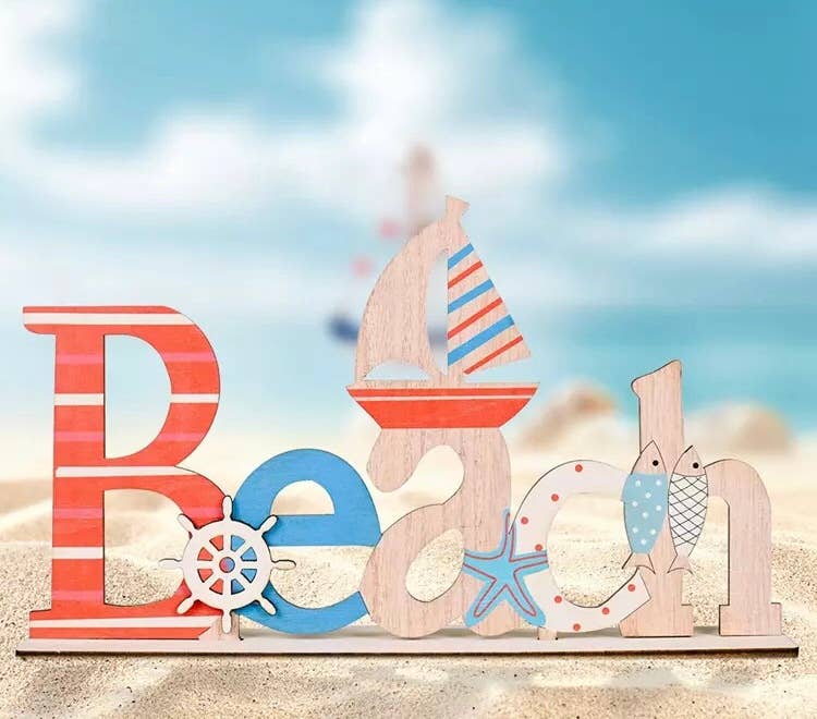 EcoFreax – wholesale Skylt – Kustdekor Träskyltar med Nautiskt Tema för Strand & Hav1