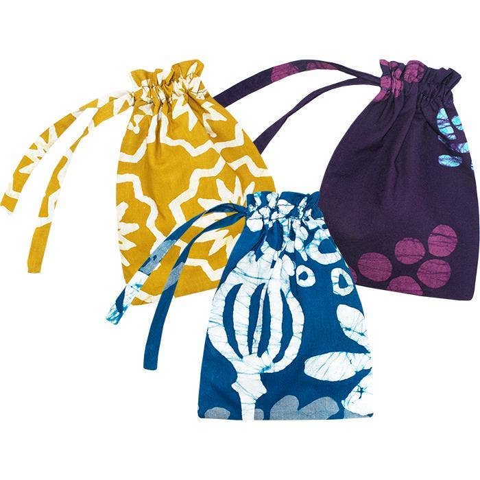 Reusable Gift Bag-Large: Assorted - Organic for wholesale by Global Mamas