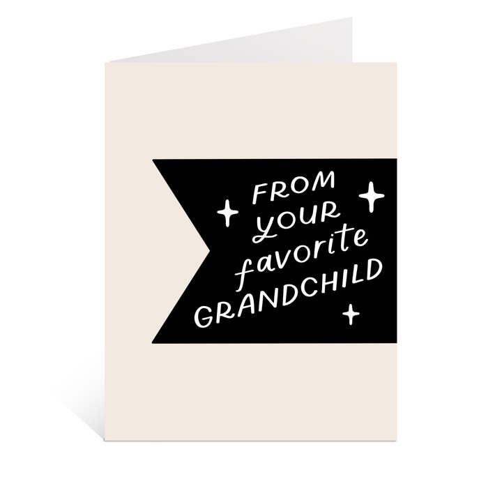 Just Follow Your Art - Wholesale Everyday Greeting Card - From Your Favorite Grandchild Card | Grandparent Cards2