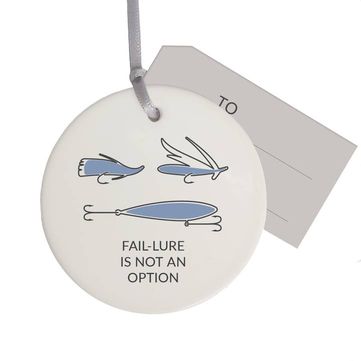 Keramische Vissersdecoratie - Faal-lure Is Geen Optie voor wholesale door Ingletop