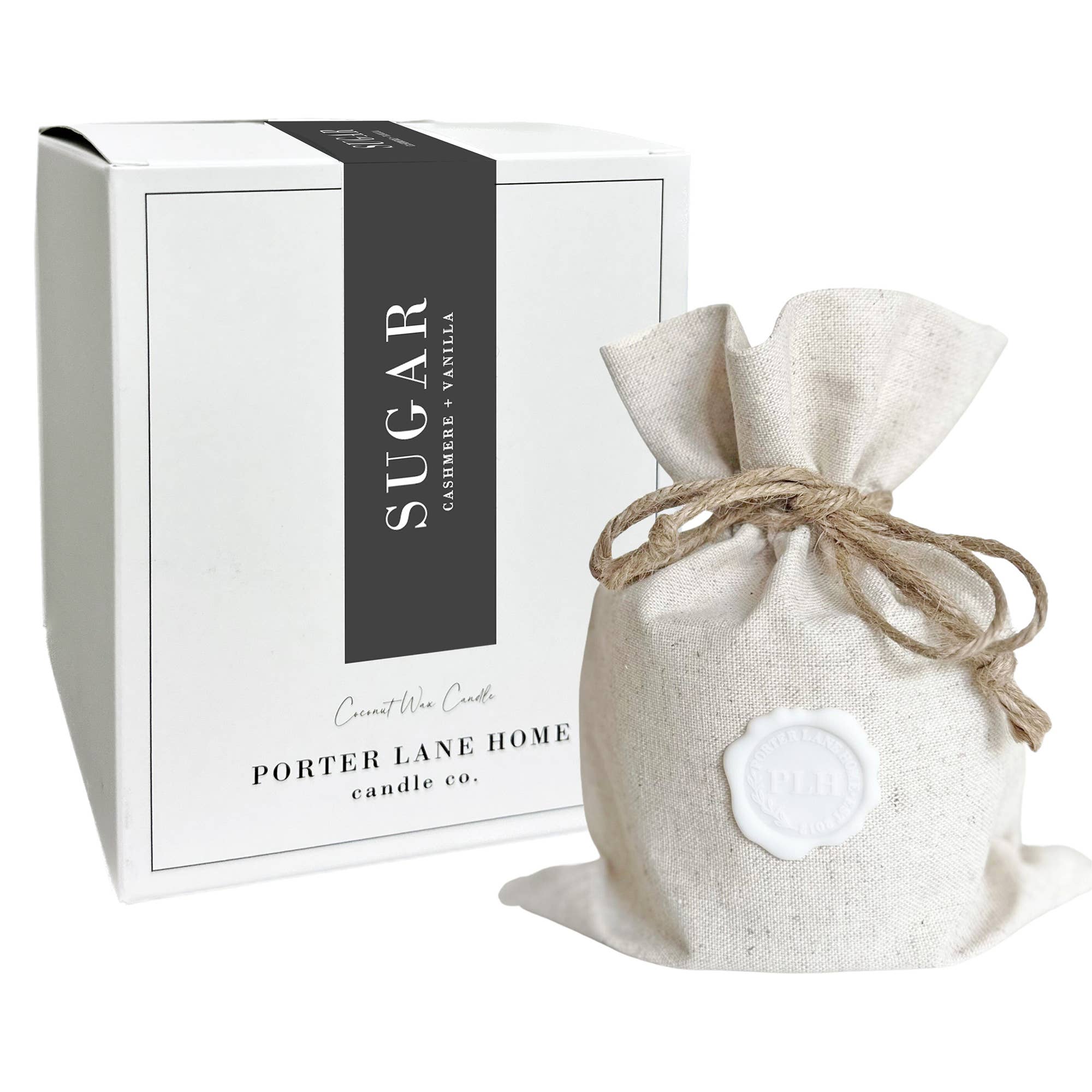 Porter Lane Home - Wholesale Jar/Filled Candle - SUGAR | Cashmere + Vanilla Candle | Signature Collection2