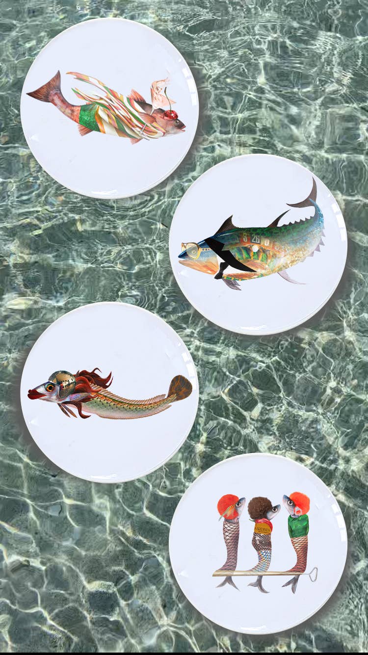 Bordy's - Wholesale Dinner Plate - Catchy - 3. The Nightlife Catch dinner plates5