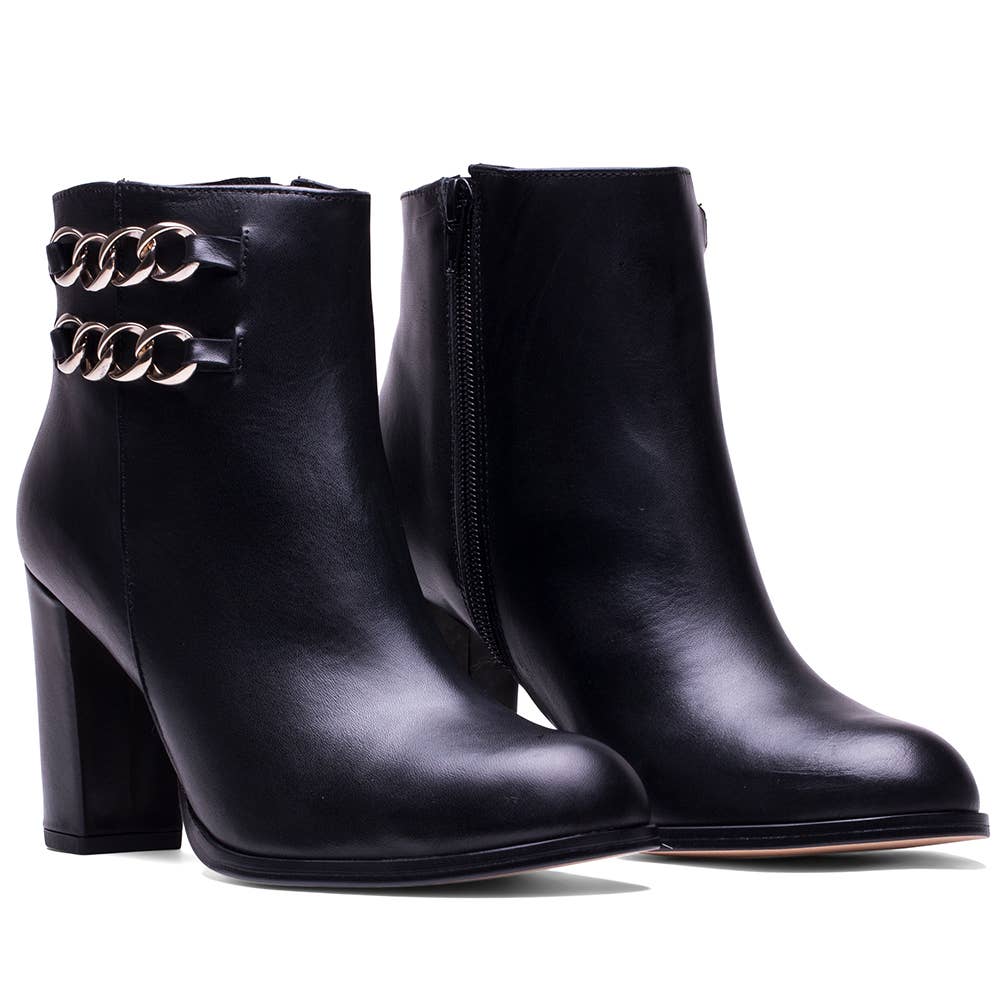 Elodie - Venta al por mayor Botines - Mujer - BOTIN DORIS TACON ALTO CADENAS1