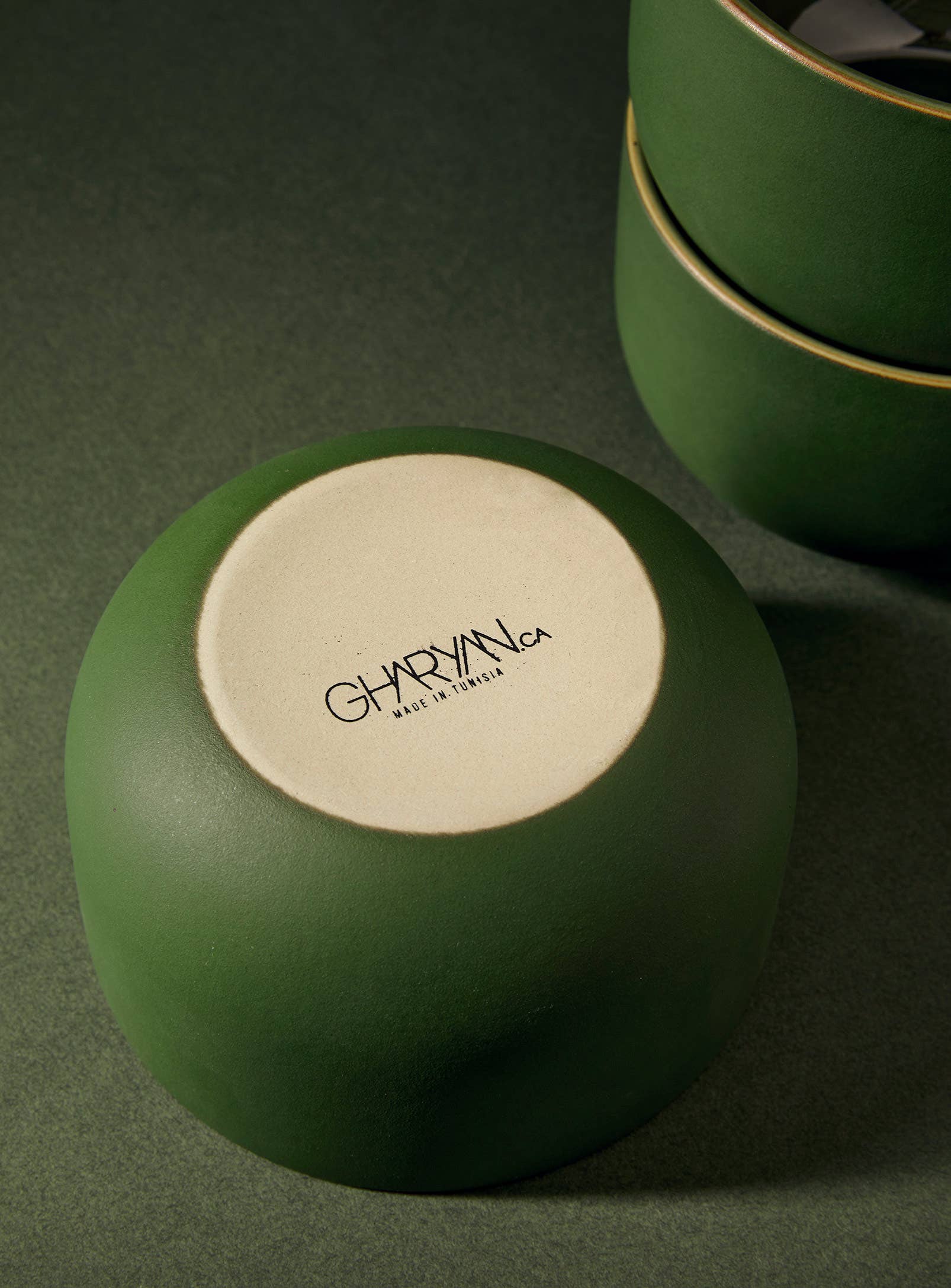 GHARYAN Stoneware & Olive Wood Tableware | Canada - Vente Bol - Bol à dîner en grès fait main | Youlha 25 oz2