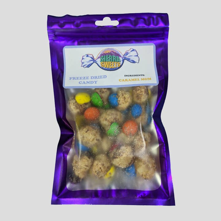 Chocolate Explosion (M&M Caramels) for wholesale by Sierra Sweets
