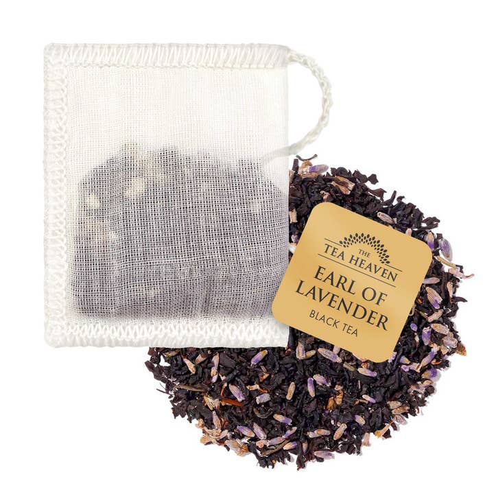 The Tea Heaven - Wholesale Tea Bags - Earl of Lavender Mini Tea Bag Canister1