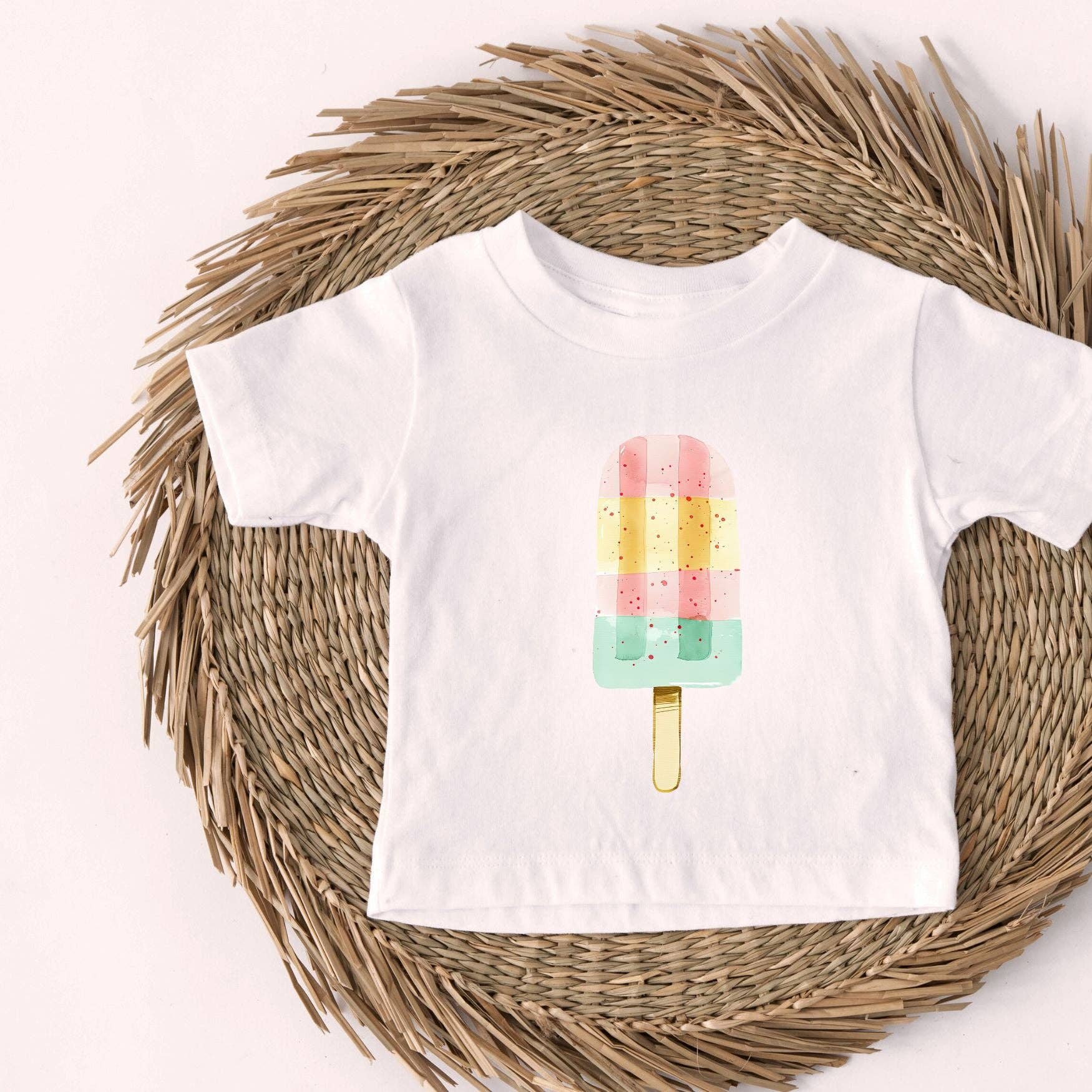 ChubbyBubbyBear - Wholesale T-Shirt - Kids - Pastel Popsicle Tee3