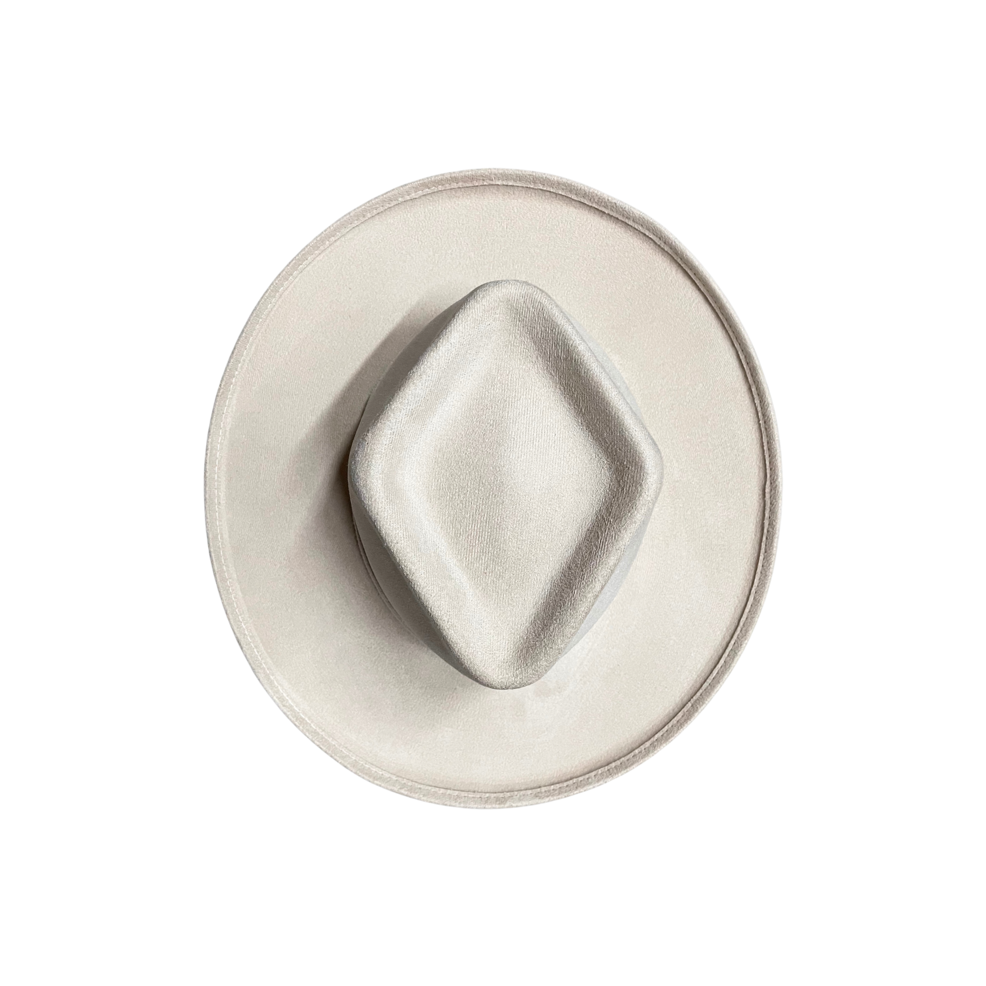 The Modern Cactus Co - Wholesale Fedora - Unisex - Vegan Pencil Curl Stiff Brim Diamond Crown Hat0