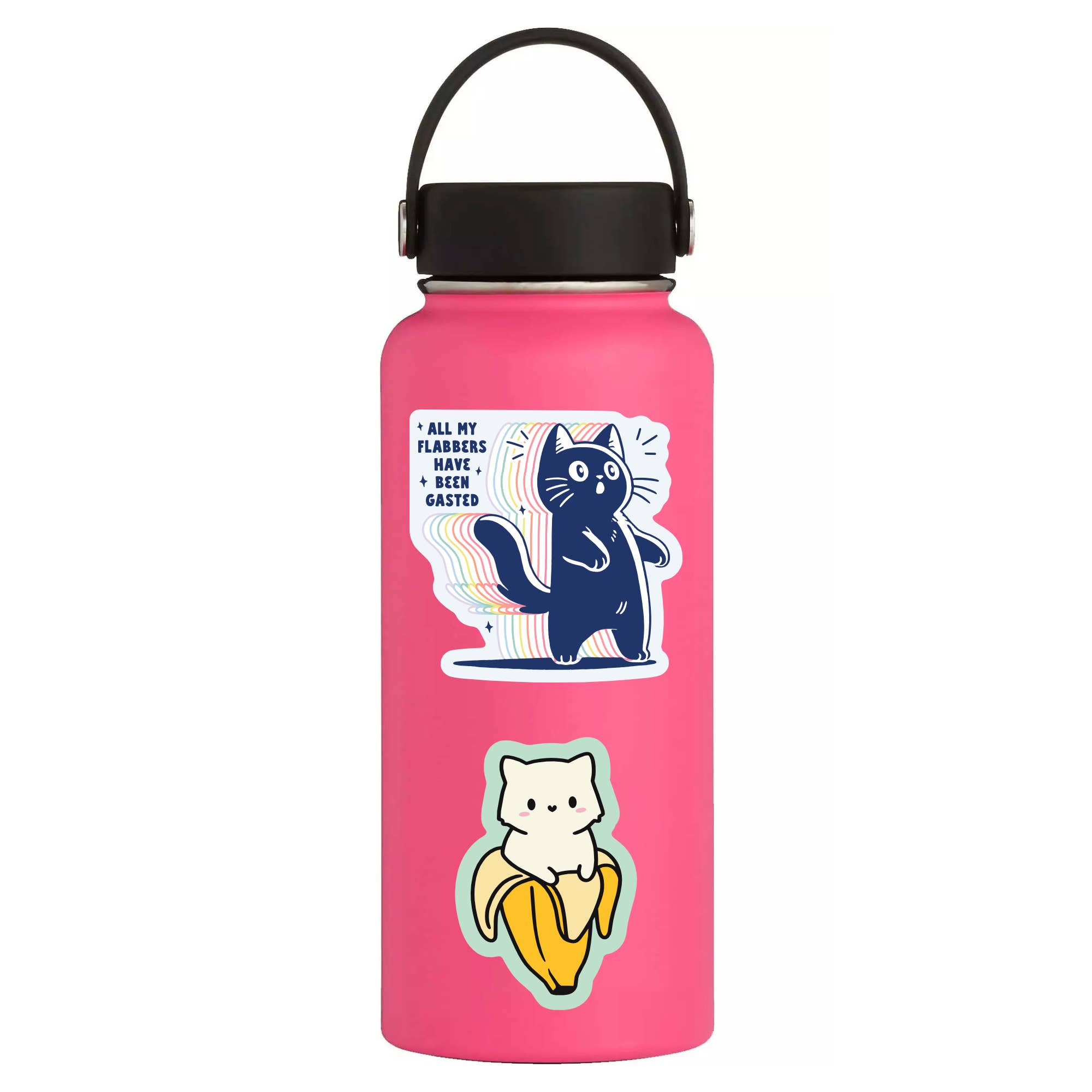 Juju and Moxie - Venta al por mayor Pegatina - Pegatina de vinilo de alta calidad de gato lindo y divertido sarcástico.2