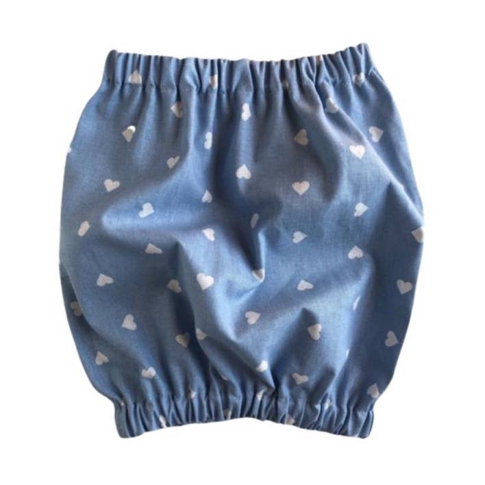 Paraorecchie per cani in cotone - Cuore azzurro per la vendita all'ingrosso da parte di Cockers&Co.