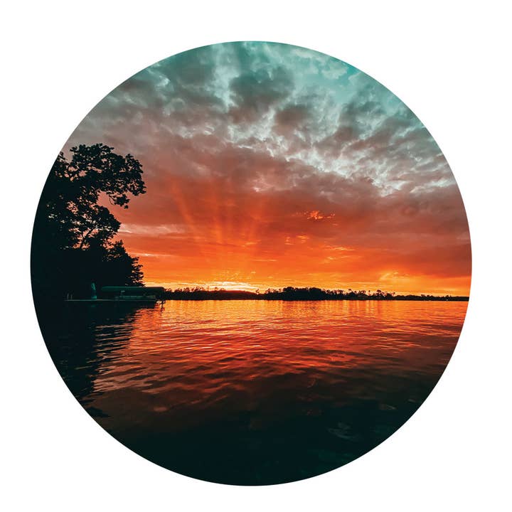 Northland Wood Coaster Set, 3.75x3.75, set om 4 för wholesale av d'ears inc.