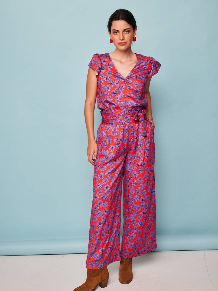 Pantalon Violet Laughter pour la vente par Smile